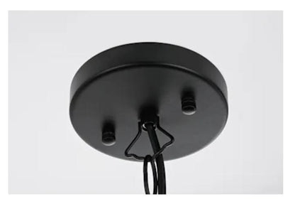 Elegant Lighting OD324H16 Sheridan 4 Light 9" Wide Outdoor Mini Pendant Black