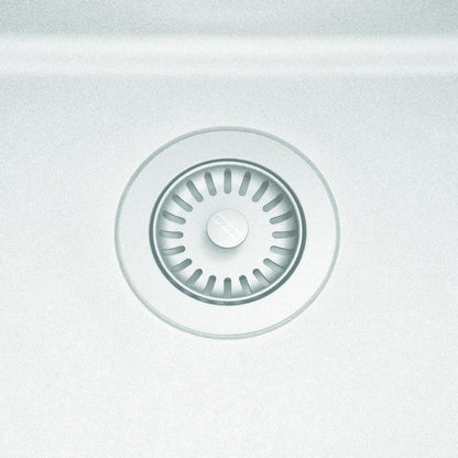 Franke 900-PWT Colorline 3-1/2" Basket Strainer - Polar White
