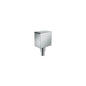 hansgrohe 26455001 FixFit Handheld Shower Wall Outlet Square Modern Chrome