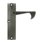 Deltana EPT425U15A 4 1/2-Inch Solid Brass Thin Edge Pulls - Satin Nickel Plated