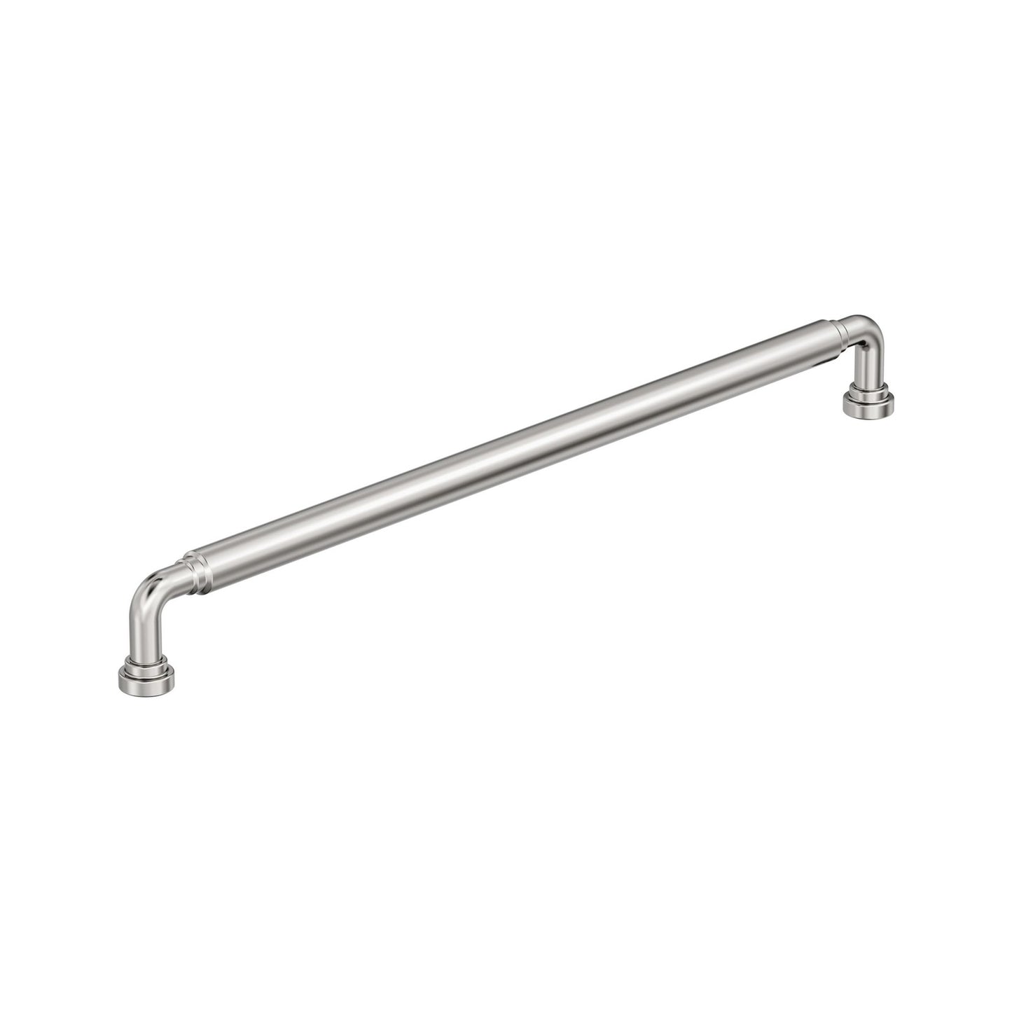 Amerock Coble 12-5/8 inch (320mm) Center-to-Center Polished Nickel Cabinet Pull