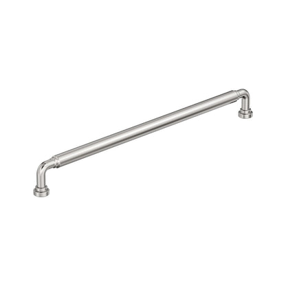 Amerock Coble 12-5/8 inch (320mm) Center-to-Center Polished Nickel Cabinet Pull