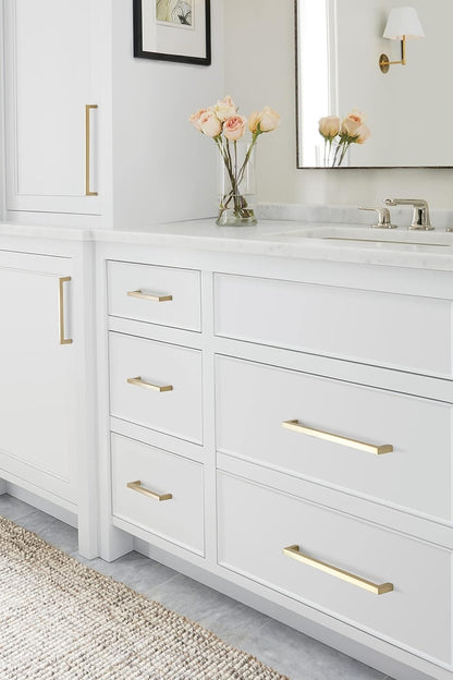 Amerock BP36572BBZ Cabinet Pull Golden Champagne 6-5/16" C2C