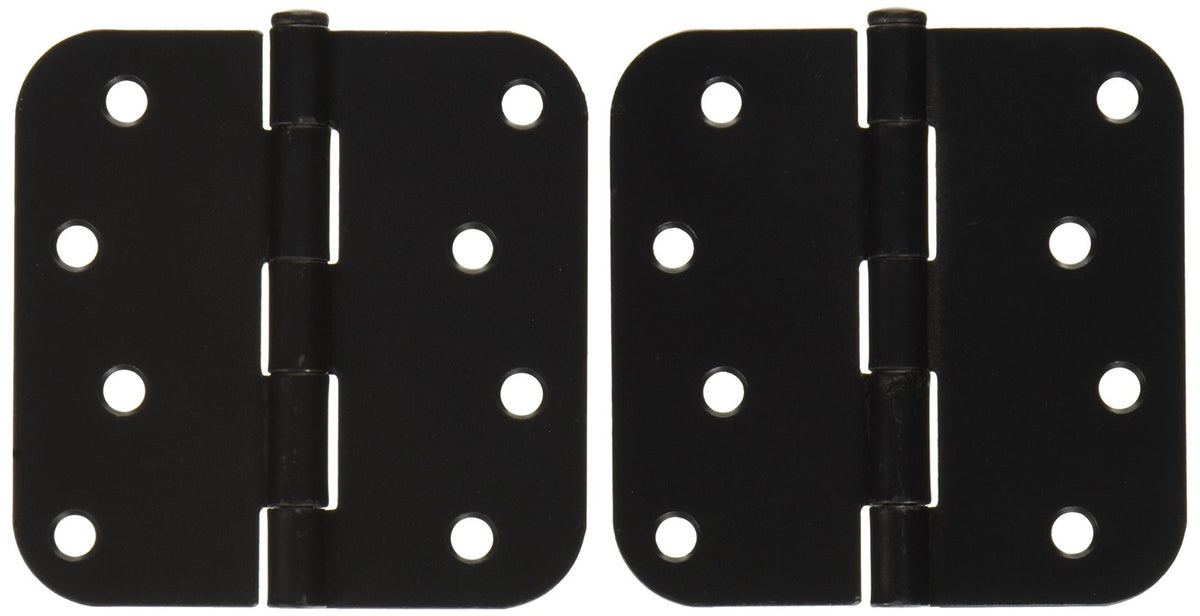 Deltana S44R51B Value Choice Indoor Applications Steel 4"x4"x5/8" Radius Hinge