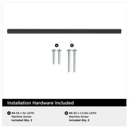 Miseno MCPCP3881BBR Springfield 8-13/16" C2C Bar Pull - Black Bronze