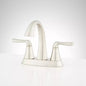 Signature Hardware - Provincetown Centerset Bathroom Faucet - Brushed Nickel
