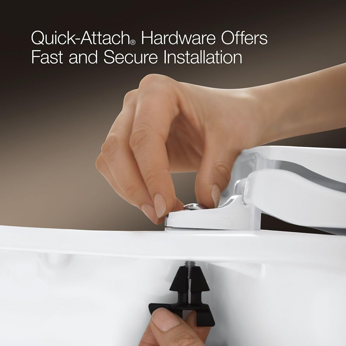 KOHLER 20110-96 Brevia Slow Close Toilet Seat Elongated Biscuit