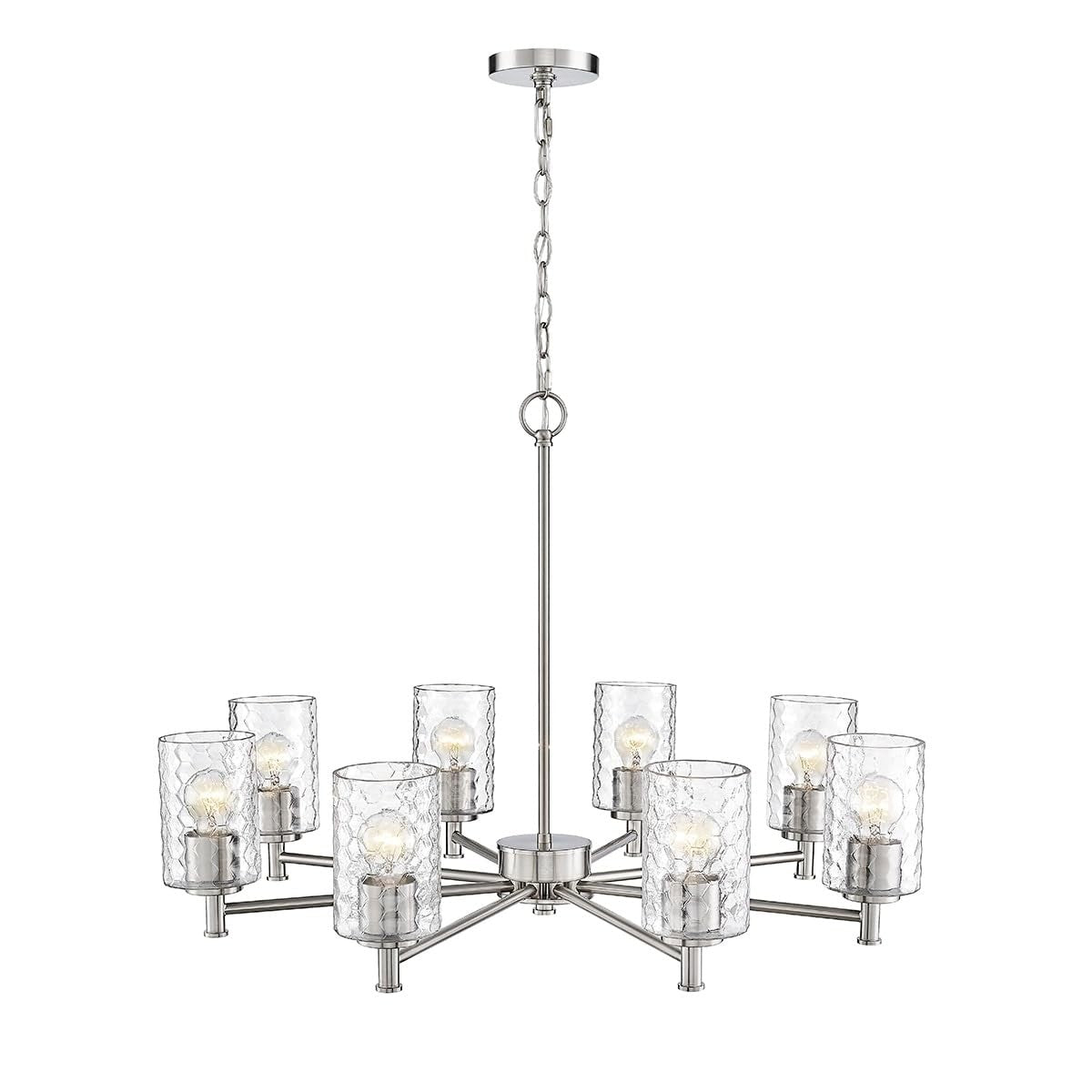 Millennium Lighting 9213 Ashli 3 Light 20" Wide Chandelier - Brushed Nickel