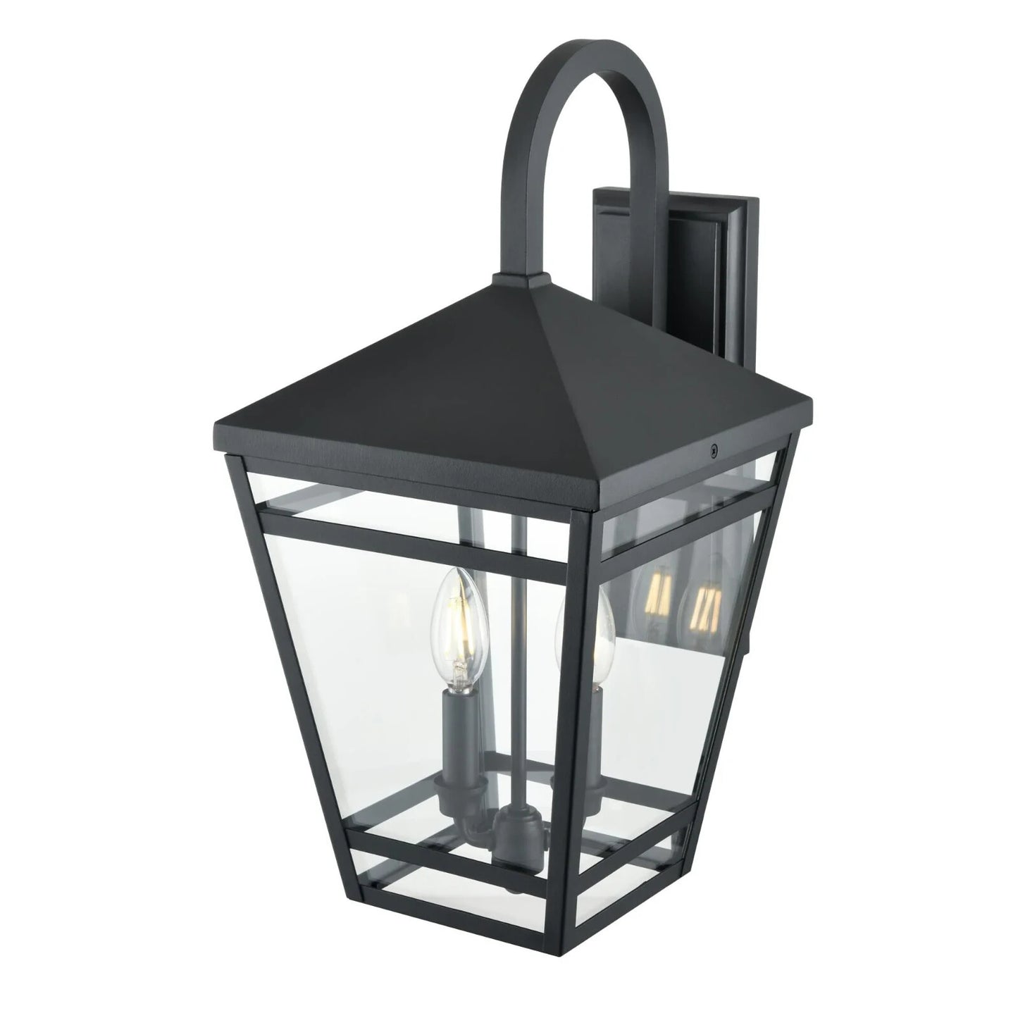 Millenium Lighting 82103-TBK Seager 20 Inch Outdoor Wall Light - Black