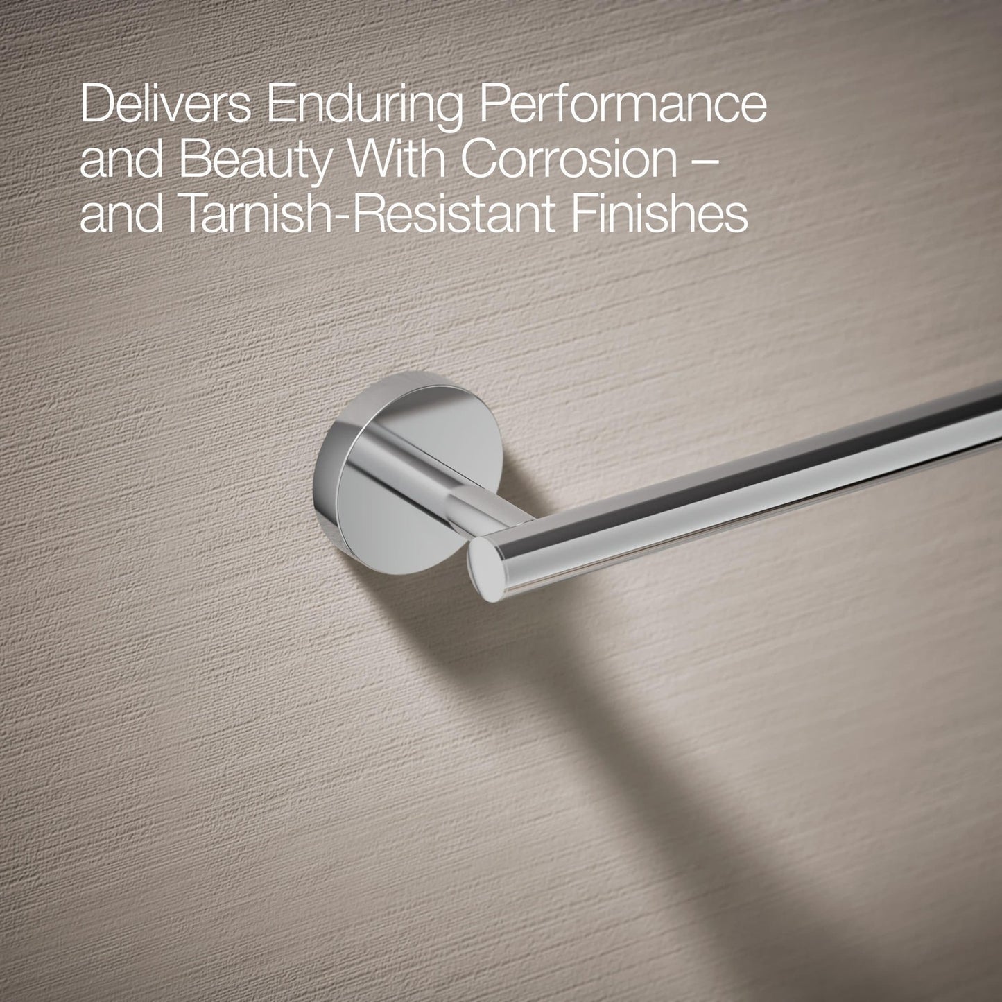 KOHLER K-27287-CP Elate® 24" Towel Bar Polished Chrome