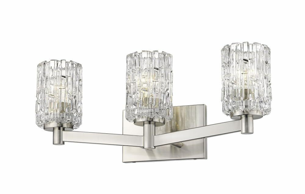 Z-Lite 3 Light Vanity 1931-3V-BN, Clear