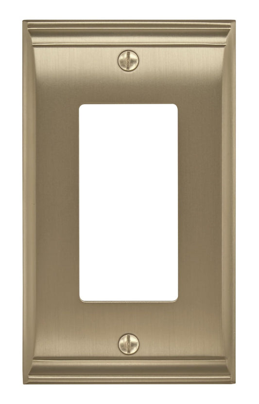 Amerock BP36504BBZ Wall Plate Golden Champagne 1 Rocker Switch Plate Cover