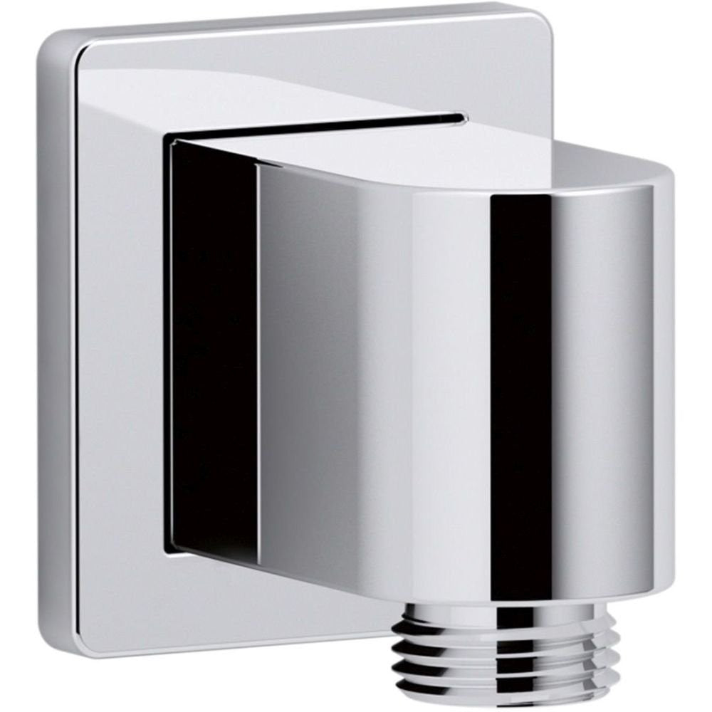 KOHLER 98351-CP Awaken Wall-Mount Supply Elbow with Check Valve, Polished Chrome