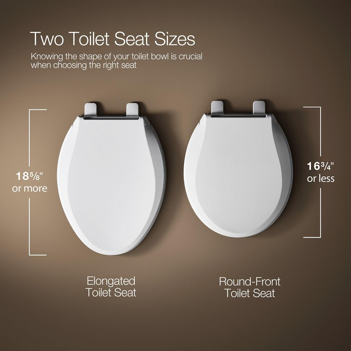 KOHLER 4636-RL-47 Cachet ReadyLatch Elongated Toilet Seat Slow Close Almond