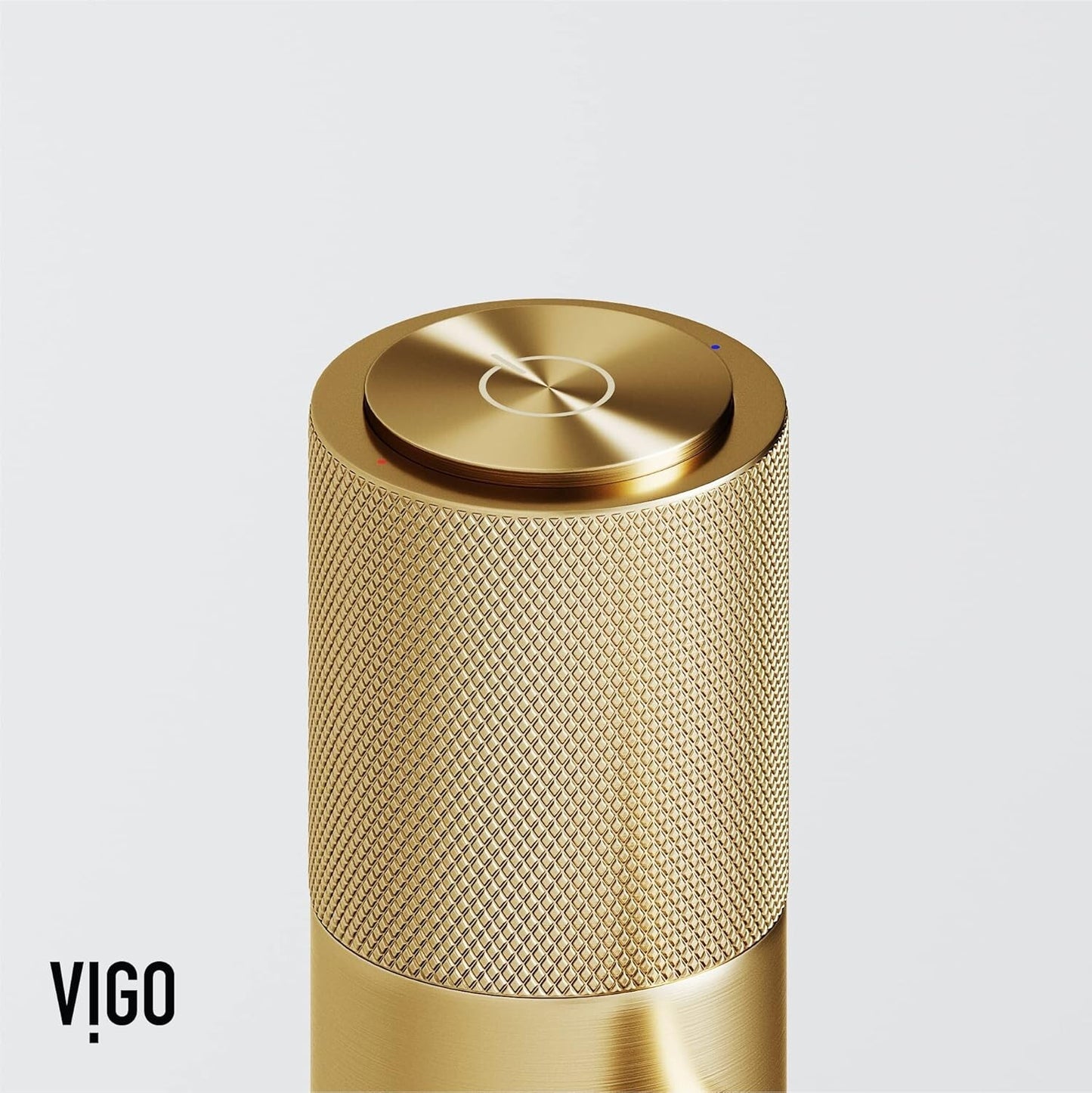 VIGO VG01048MG Apollo Single Hole 1-Handle Touch-on Bathroom Brushed Gold