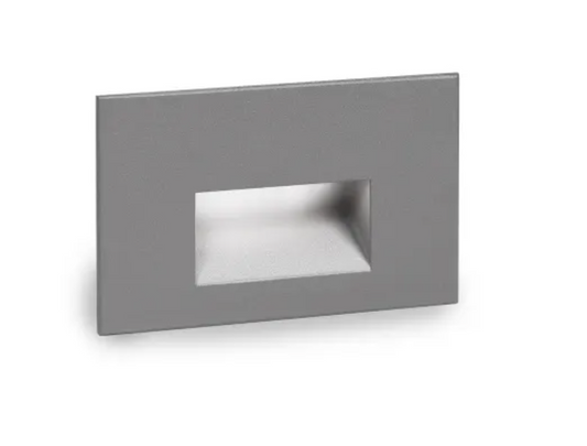 WAC Lighting LEDme 5" Wide LED Step&Wall Light with Clear Lens-120 Volt-Graphite