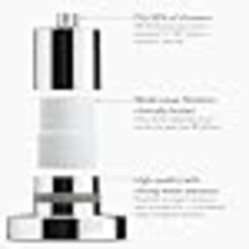 Jolie Filtered SHOWERHEAD Water Filter System- High Pressure (New Brushed Steel)