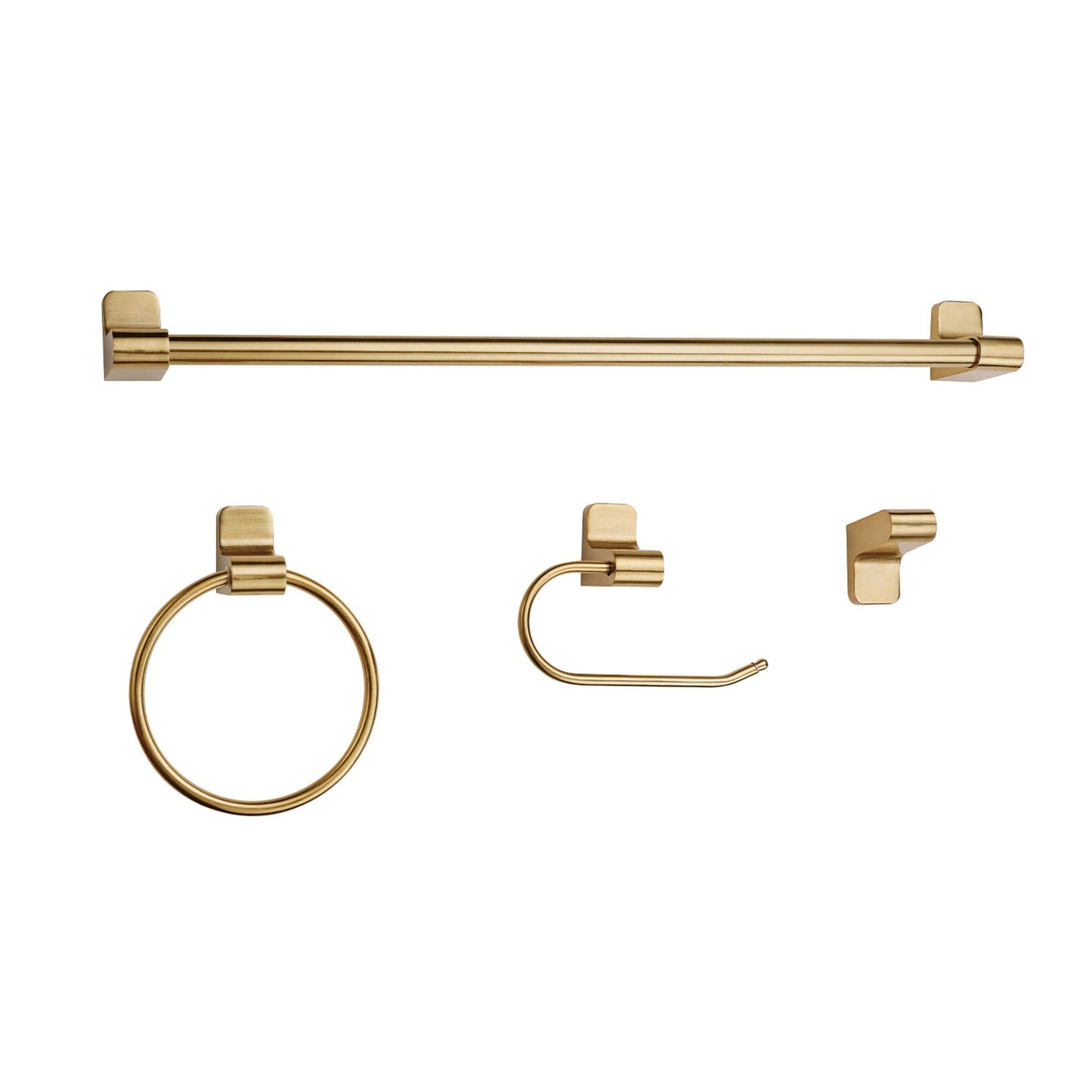 Globe Electric 51695 Positano Bath Set, Brass