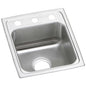 Elkay Celebrity PSR15173 Single Bowl Top Mount Stainless Steel Bar Sink