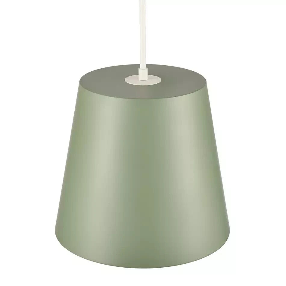 Signature Hardware - Wegner 3-light Pendant Light - Aspen Green