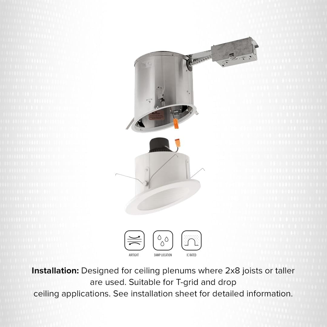 ELCO Lighting EL918ICA 6" Airtight IC Sloped Housing
