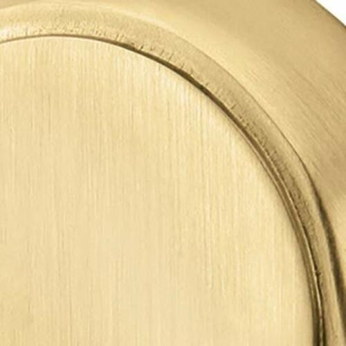 EMTEK 5352HLOUS4 Rectangular Single Point Dummy Set Helios Lever-Satin Brass