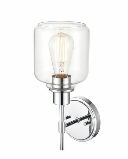 Millennium 6941-SN Transitional One Light Wall Sconce Silver Finish Satin Nickel