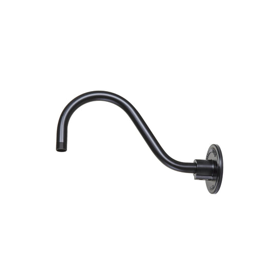 Millenium Lighting RGN15-SB R Series Goose Neck Satin Black