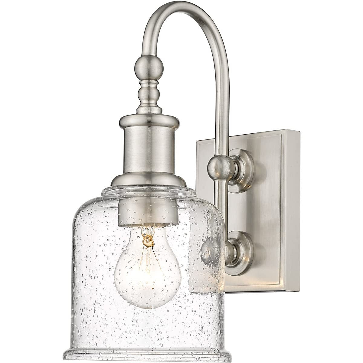 Z-Lite 1 Light Wall Sconce 734-1S-BN