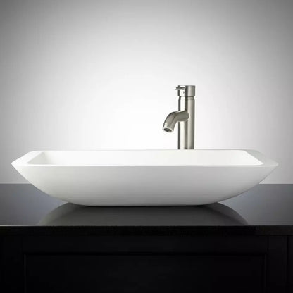 Signature Hardware - Canopus Matte Solid Surface Vessel Sink
