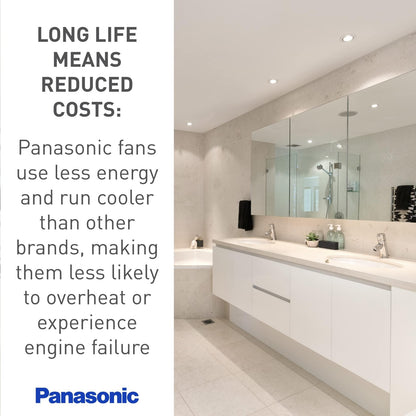 Panasonic FV-40VQ4 WhisperCeiling Spot Ventilation Fan - Bathroom Ceiling Fan