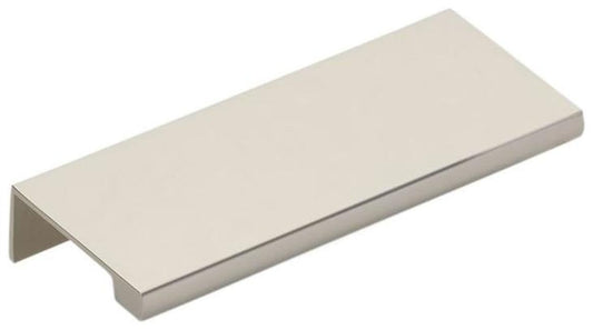 Emtek 87100US14 Edge 3" Center to Center Finger Cabinet Pull Polished Nickel
