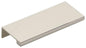 Emtek 87100US14 Edge 3" Center to Center Finger Cabinet Pull Polished Nickel
