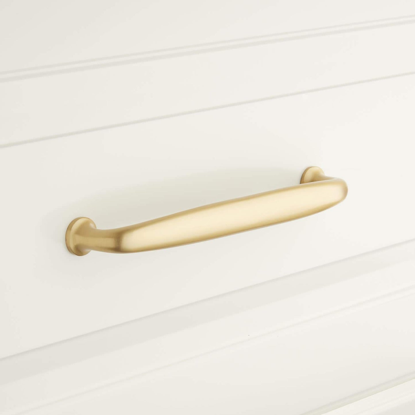 Signature Hardware EH1089.6.SBS Dinan 6" C2C Handle Cabinet Pull-Satin Brass