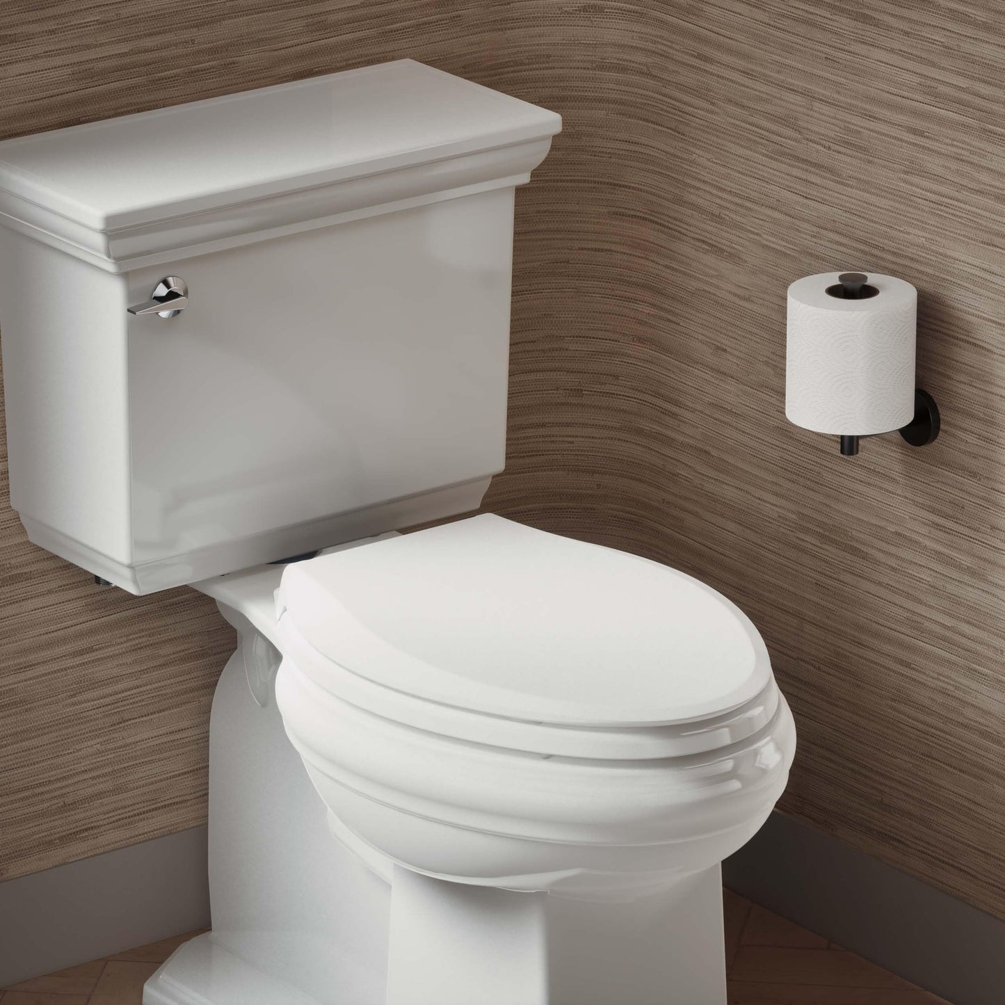GRIP-TIGHT CACHET®, QUIET CLOSE, Elongated Bowl Seat