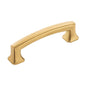 Hickory Hardware P3231 Bridges Cabinet Knob 3" Hole Center Brushed Golden Brass