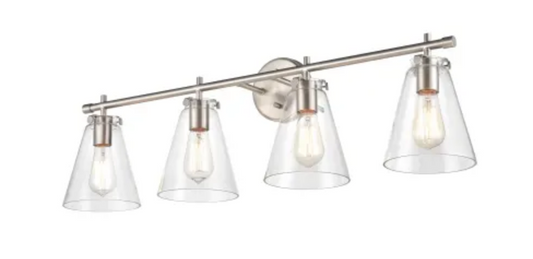Millennium Lighting 8124-BN Aliza 4 Light 35" Wide Vanity Light