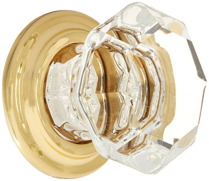 Emtek 86028US3 EMT Old Town Clear Pull - Polished Brass