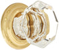 Emtek 86028US3 EMT Old Town Clear Pull - Polished Brass