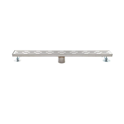 Signature Hardware SH439052MB Effendi 36" Linear Shower Drain - Matte Black