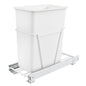 Rev-A-Shelf Single Pull-Out Cabinet Trash Can for Bottom Mount Kitchen