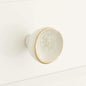 Signature Hardware 443819 Menotti 1-3/4 Inch Long Oval Cabinet Knob - White