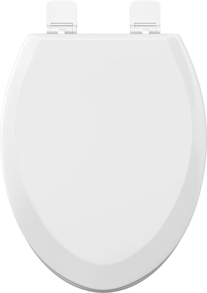 PROFLO PFTSWEC2000 Elongated Closed-Front Toilet Seat with Quick Release and Lid