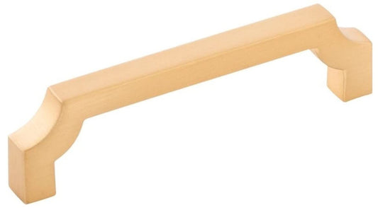 Belwith Keeler B076641-BGB Monarch Pull 3-3/4" C2C Brushed Golden Brass Finish
