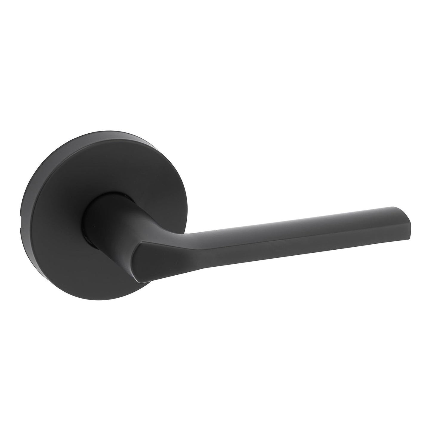 Kwikset 720LSLRDT-514 Lisbon Interior Passage Door Lever Reversible Matte Black
