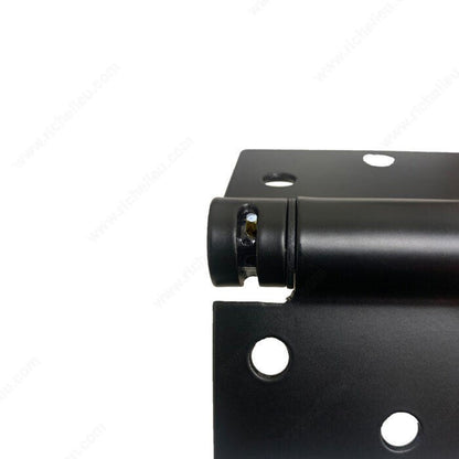 Richelieu 5823FBB1 Onward Full Mortise Adjustable Spring Butt Hinge