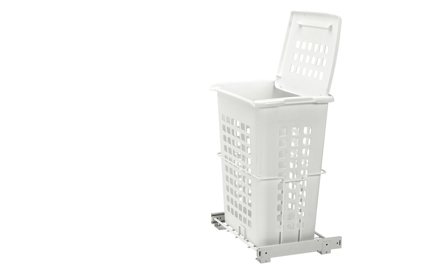 REV-A-SHELF HPRV-1925 S Polymer Pullout Hamper for Vanity/Closet Applications