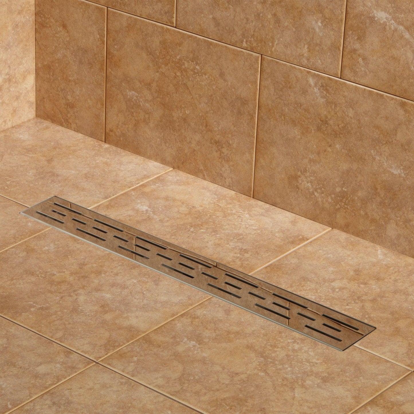 Signature Hardware SH439068SS Effendi 36" Linear Shower Drain - Polished SS