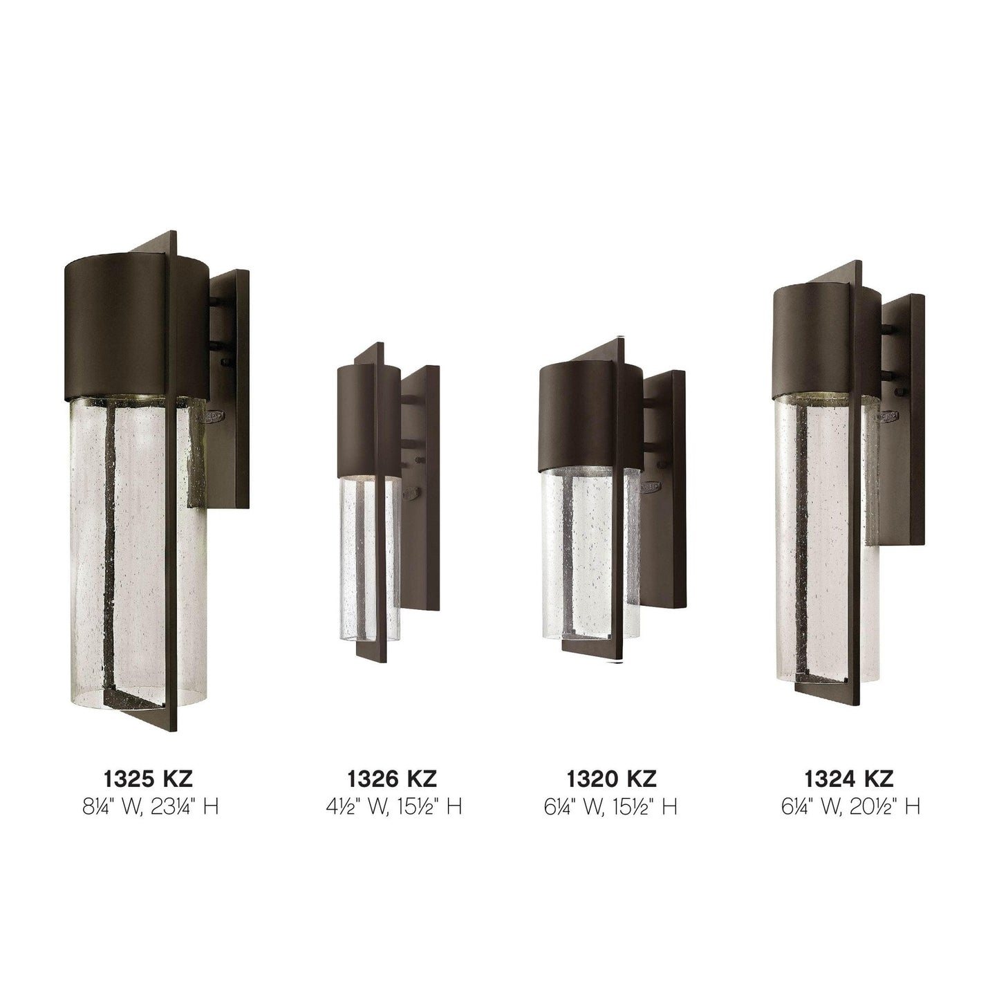 Hinkley Shelter 1320KZ Small Outdoor Wall Mount Lantern Buckeye Bronze