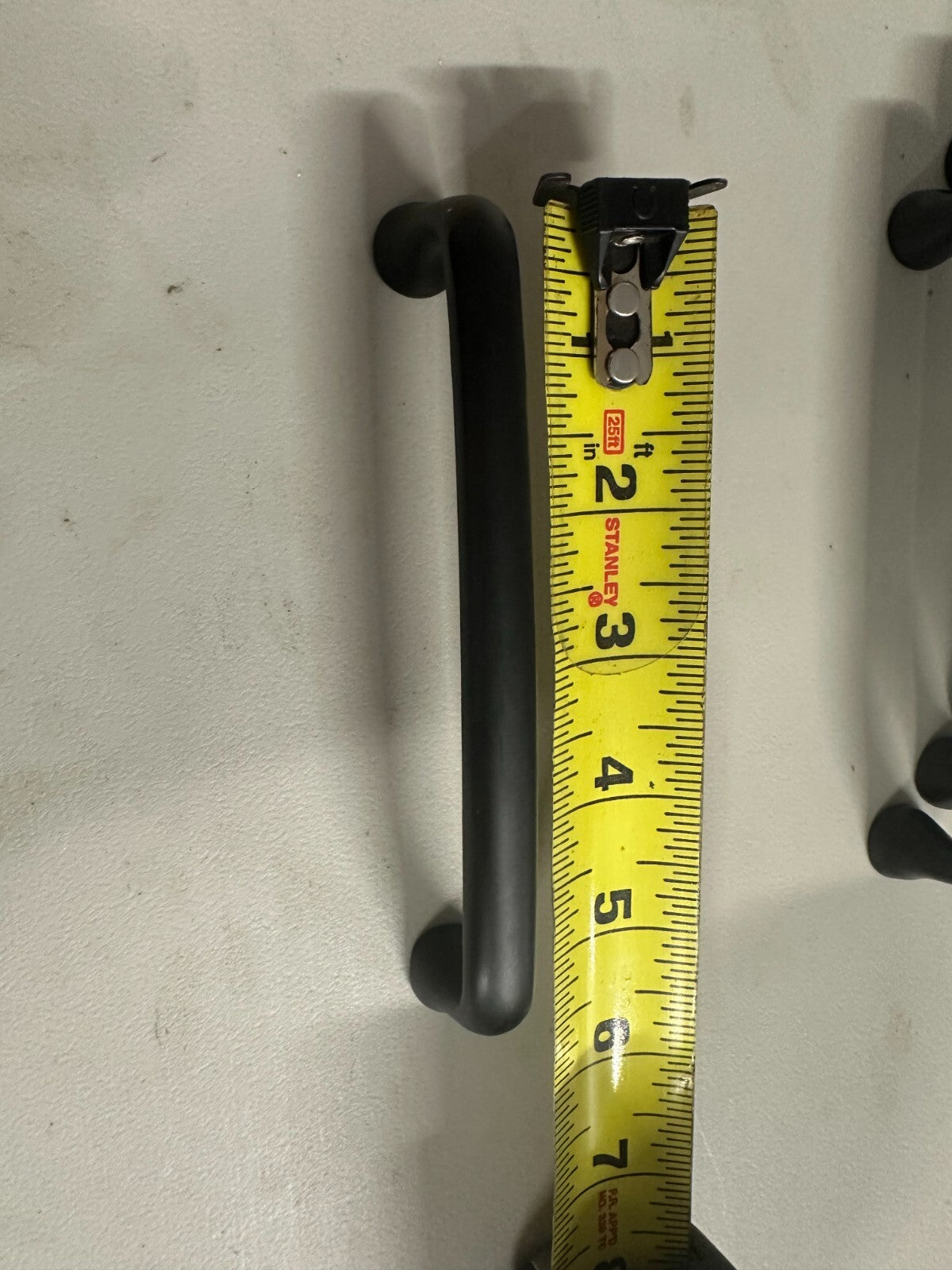 Signature Hardware - Orbin Brass 5" Black Cabinet pulls-several units available